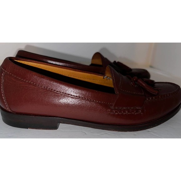Cole Hahn Mens Brown Tassel Loafers size 8.5M‎ - Picture 2 of 8